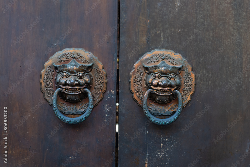 Chinese traditional door handle