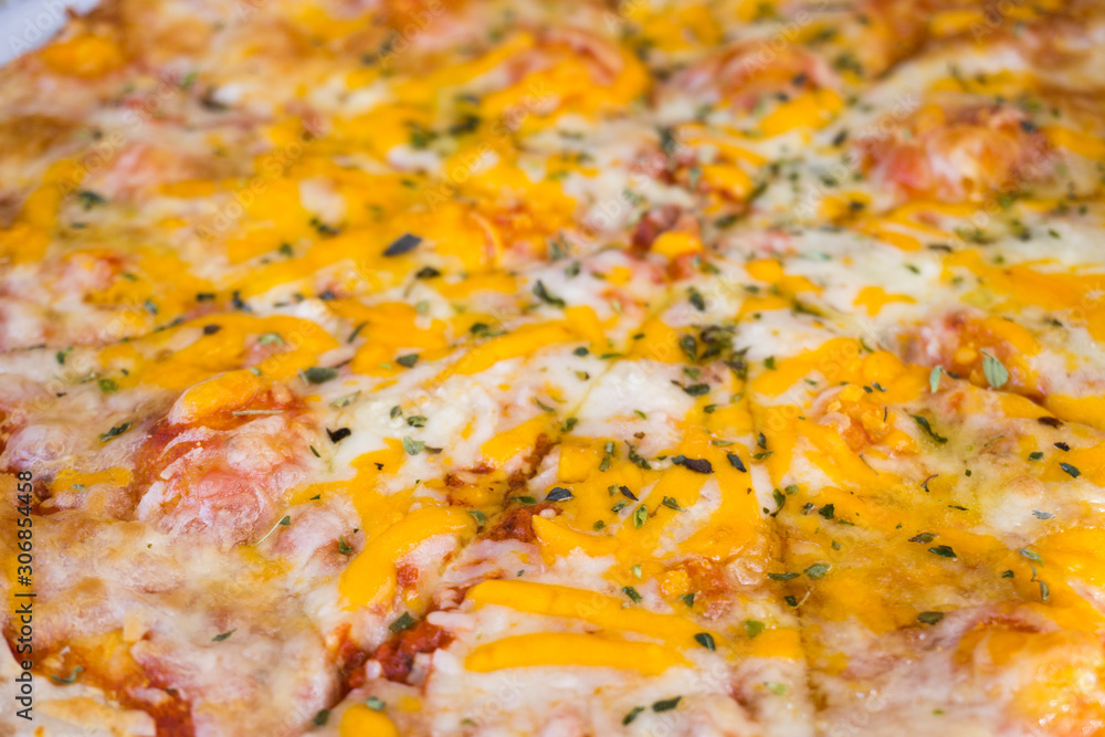 Pizza Margarita with mozzarella cheese, basil and tomato, Pizza Margarita with mozzarella cheese, basil and tomato,