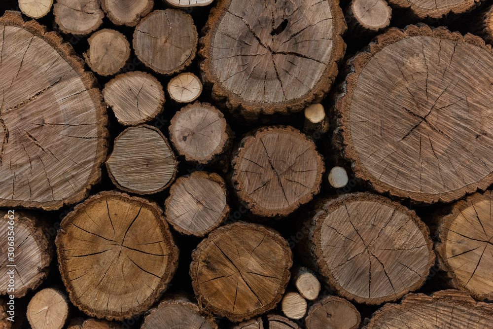 Round wood stem pattern Round wood stem pattern