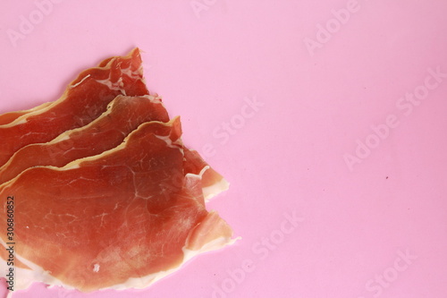 slices of serrano ham