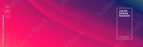 Abstract liquid color flow background. Modern colour wave banner.