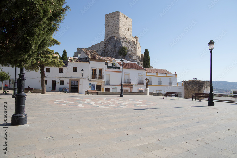 Olvera is one of the most beautiful villages in Spain, on October 9, 2017 Andalusia Spain