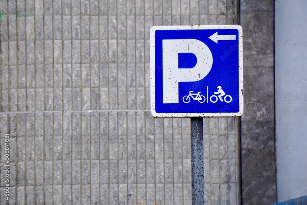 bicycle traffic signal on the street in Bilbao city Spain bicycle traffic signal on the street in Bilbao city Spain