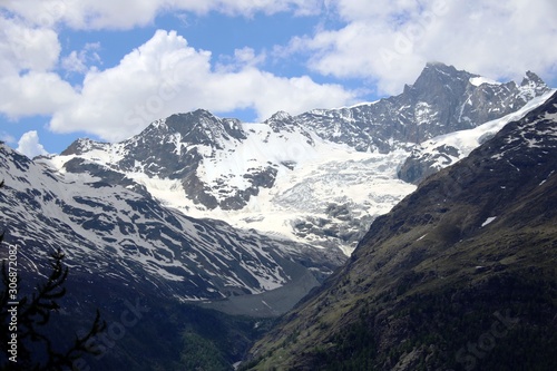 Alpines Hochgebirge der Schweiz