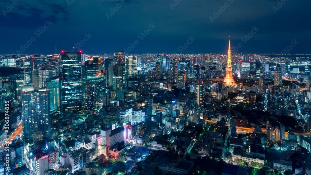 東京風景・タイムラプス 東京風景・タイムラプス