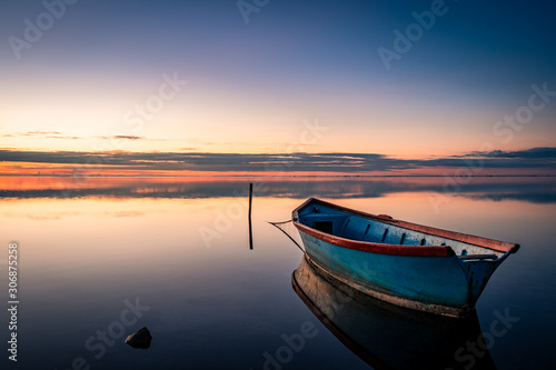 Lever de soleil en Camargue