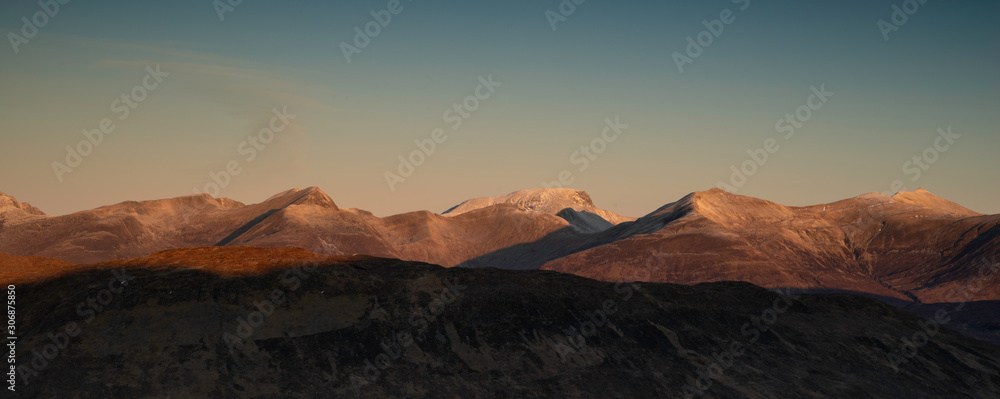 ben nevis landscape, highlands, scotland, uk