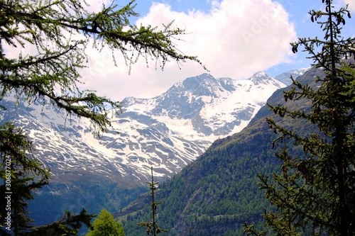 Alpines Hochgebirge der Schweiz