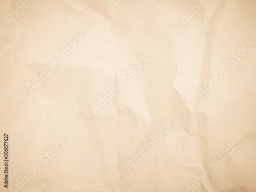 Old paper texture background crumpled brown paper, Space for text abstract background antique, Blank portrait use banners products business cards to showcase your in aged sepia beige brown vintage.