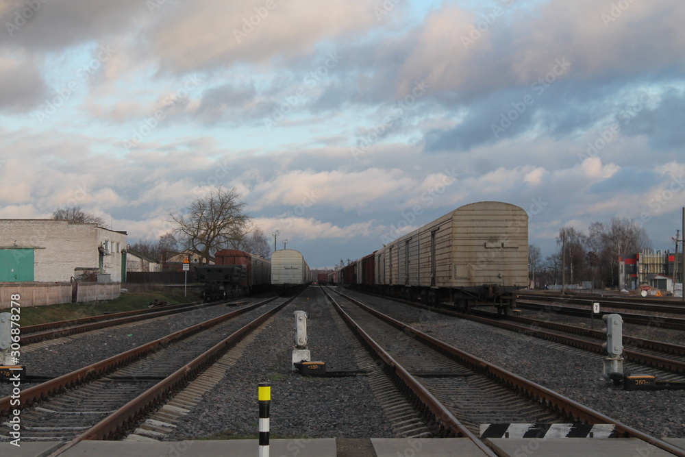 train in the station