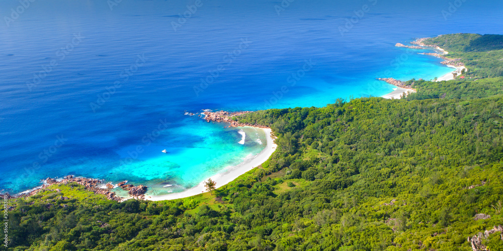 Fototapeta premium Insel im Paradies