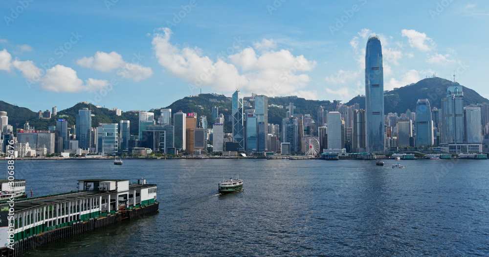 Fototapeta premium Hong Kong city landmark