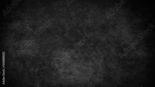 old black dark rustic leather - background texture