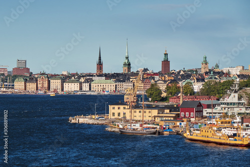 The Landscape of Stockholm City, Sweden © Puripat