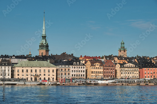 The Landscape of Stockholm City, Sweden © Puripat