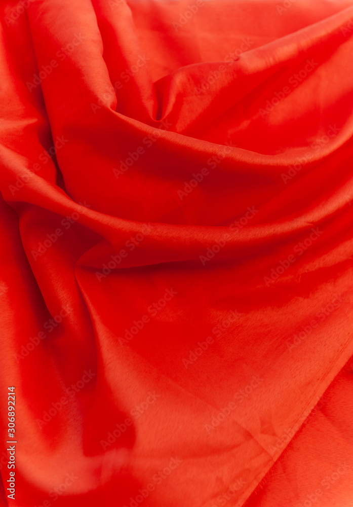 Shine red pearl fabric silk or satin luxury cloth texture. Smooth elegant chiffon background Shine red pearl fabric silk or satin luxury cloth texture. Smooth elegant chiffon background