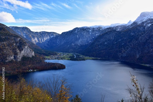 Hallstatt lake in Austria