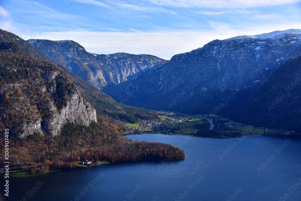Hallstatt lake in Austria Hallstatt lake in Austria
