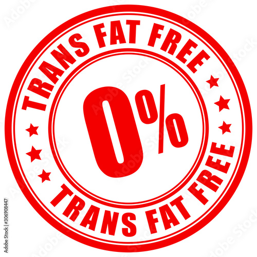 Trans fat free label