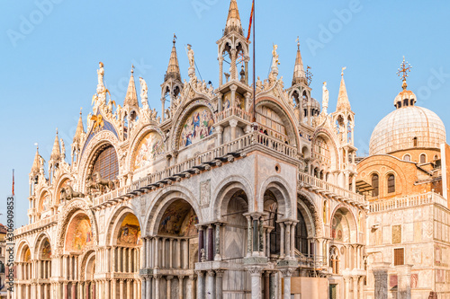 Patriarchal Cathedral Basilica of Saint Mark (Basilica Cattedrale Patriarcale di San Marco), Venice, Italy photo