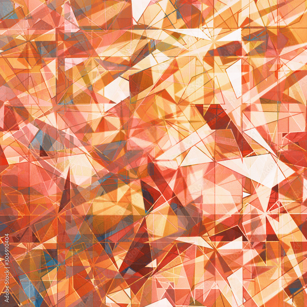 Geometric abstract art texture colorful graphic design