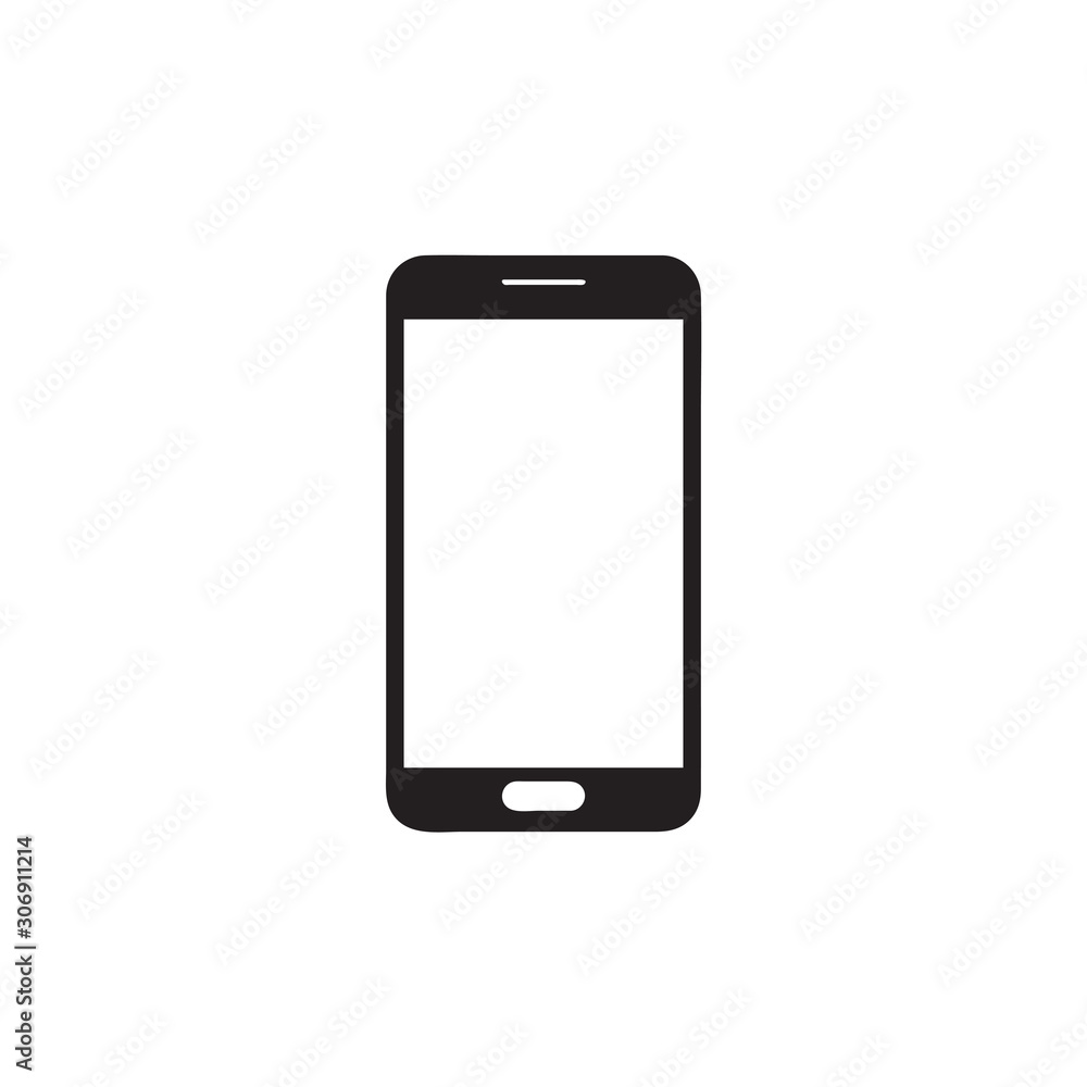 Mobile phone icon vector isolated on background. Trendy smartphone symbol. Pixel perfect. illustration EPS 10. - Vector. Mobile phone icon vector isolated on background. Trendy smartphone symbol. Pixel perfect. illustration EPS 10. - Vector.