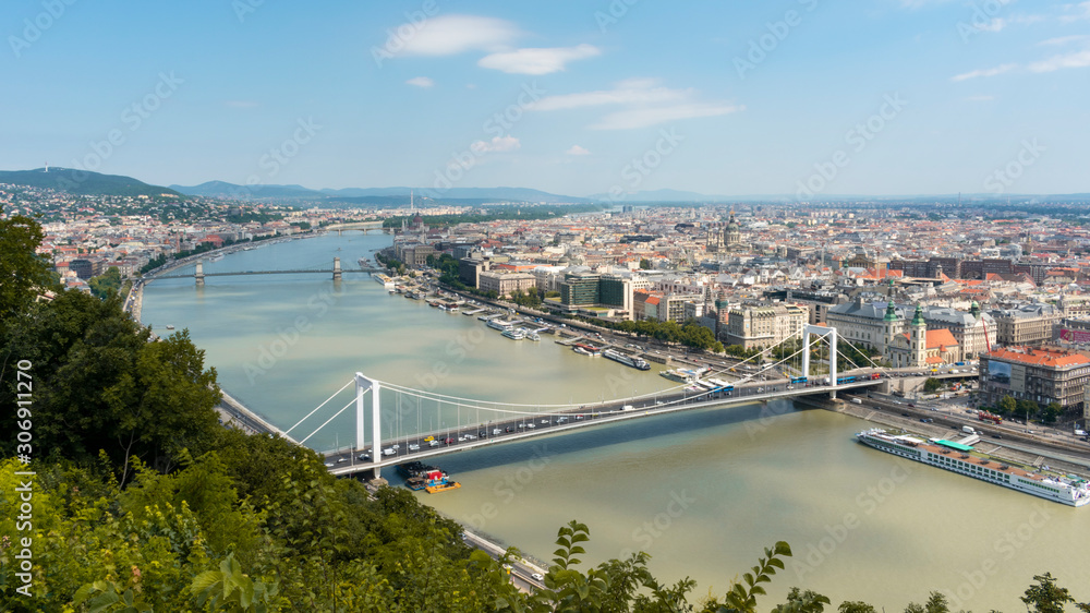 View from the Budapest Citadel lookout