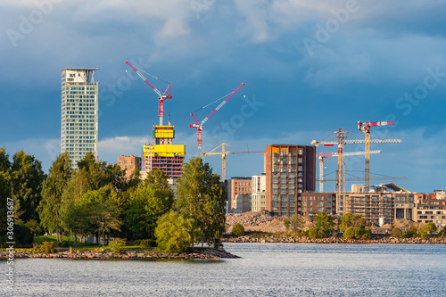Helsinki. Finland. Construc...