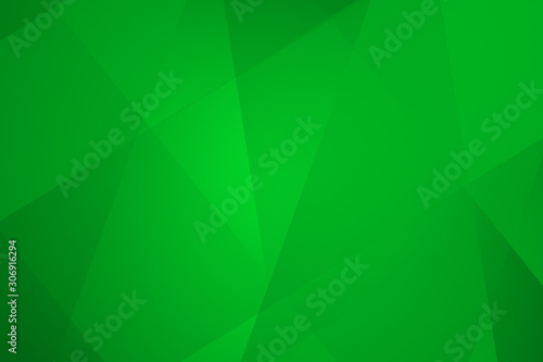 Fondo verde de formas geométricas simple.