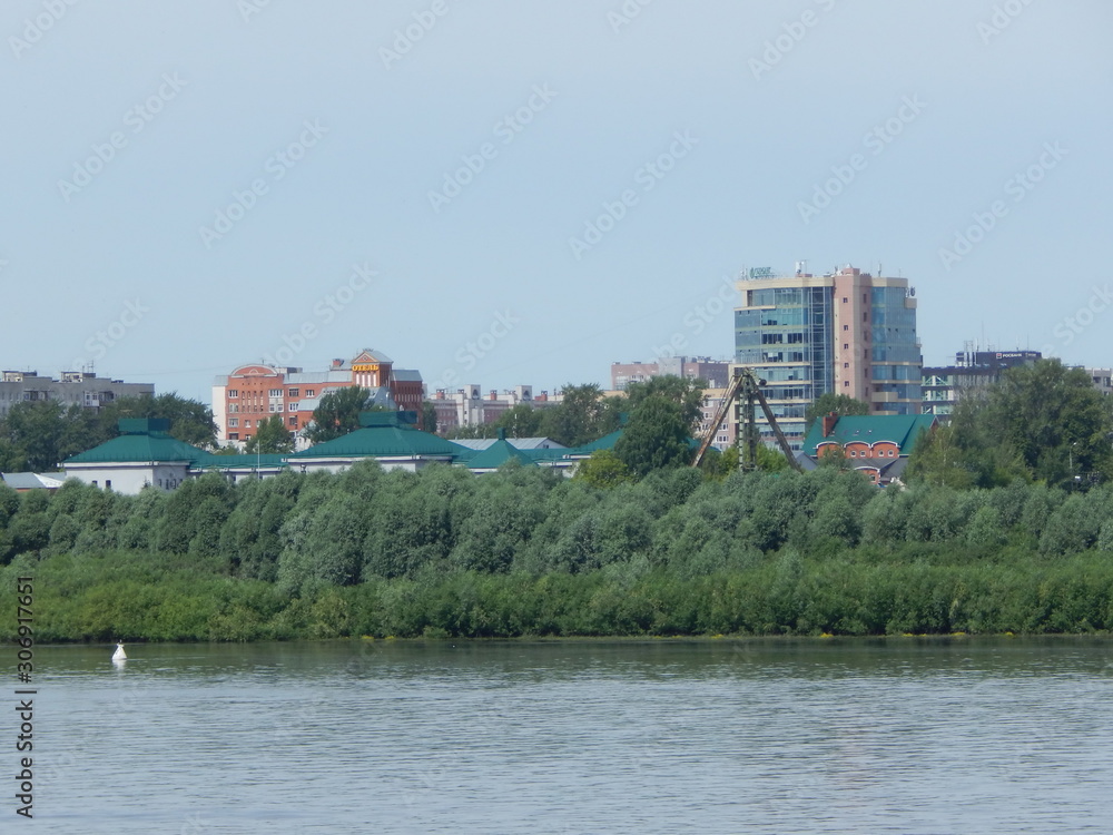 Fototapeta premium Виды города