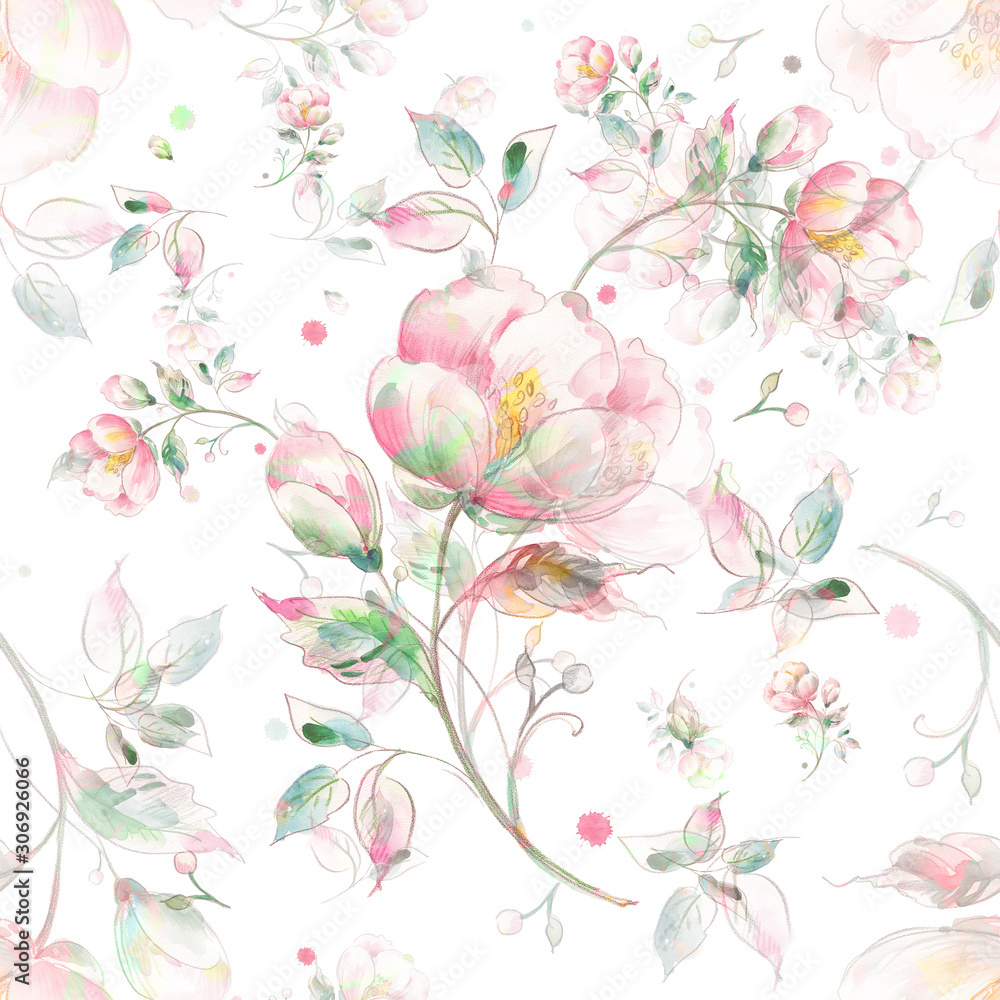 Watercolor seamless pattern of light flowers F.jpg