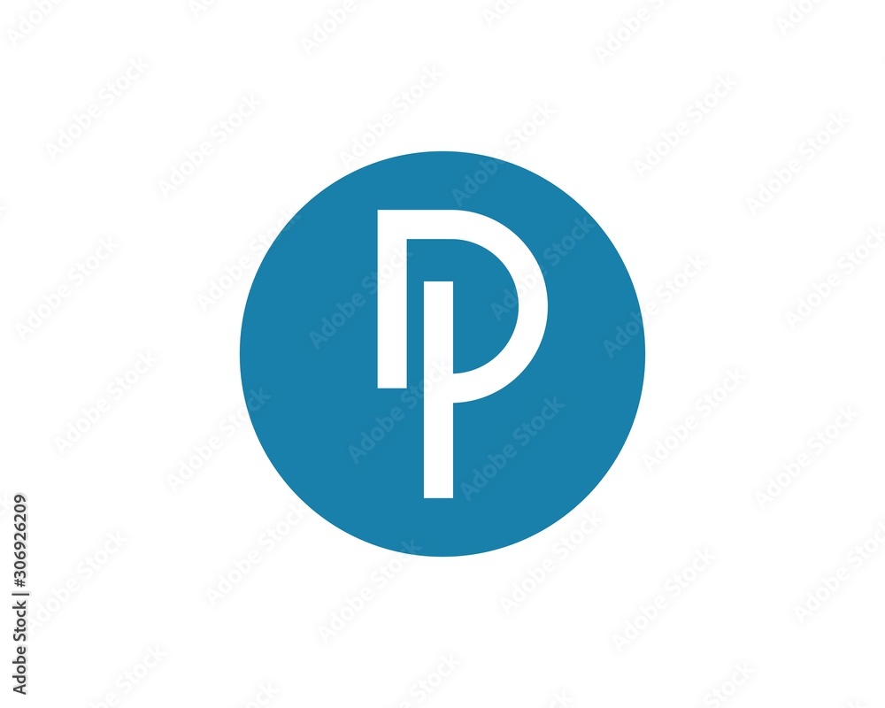 dp letter logo icon illustration vector dp letter logo icon illustration vector