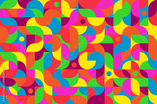 Bright colorful multicolor background for the most daring design projects © mutlik