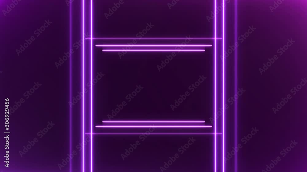 Abstract light neon on black background. Pattern laser show animation. 4K video Abstract light neon on black background. Pattern laser show animation. 4K video