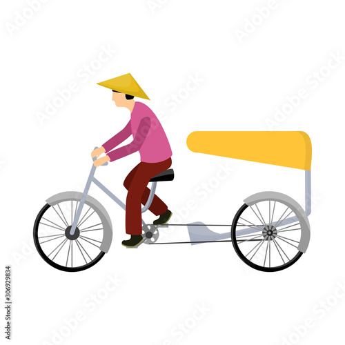 Vector design of bike and transport logo. Collection of bike and bicycle stock vector illustration.