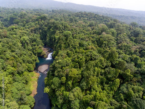 Waterfall, Beach and Jungle in Equatorial Guinea