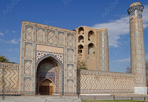 Bibi-Khanym Mosque in the uzbek city Samarkand