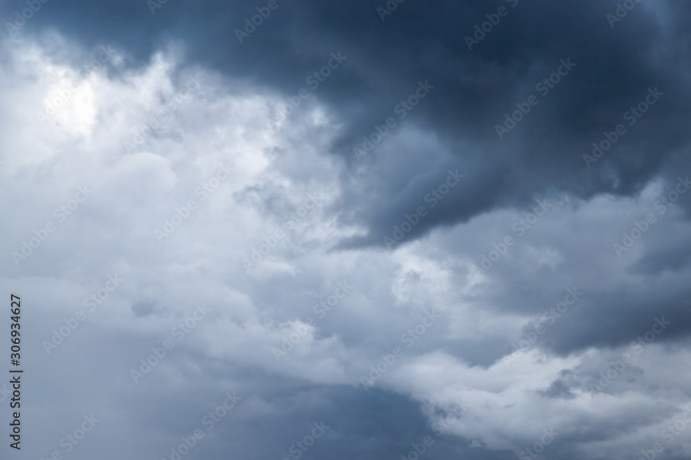 Texture of Storm coming lead scary cloud in dark mode with strong wind over the sky Texture of Storm coming lead scary cloud in dark mode with strong wind over the sky