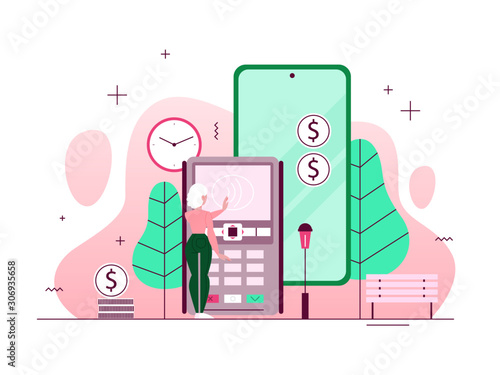 Mobile payment concept