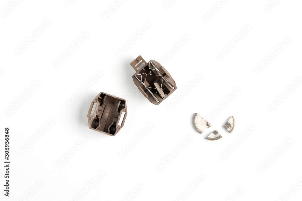 Faulty start relay of domestic refrigerator Faulty start relay of domestic refrigerator