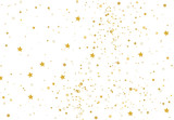 Vector illustration gold glitter and stars light texture abstract background, holiday event festive concept