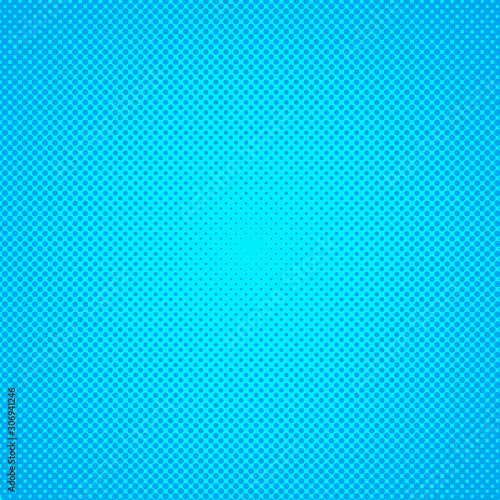 Vector pop art halftone effect background.