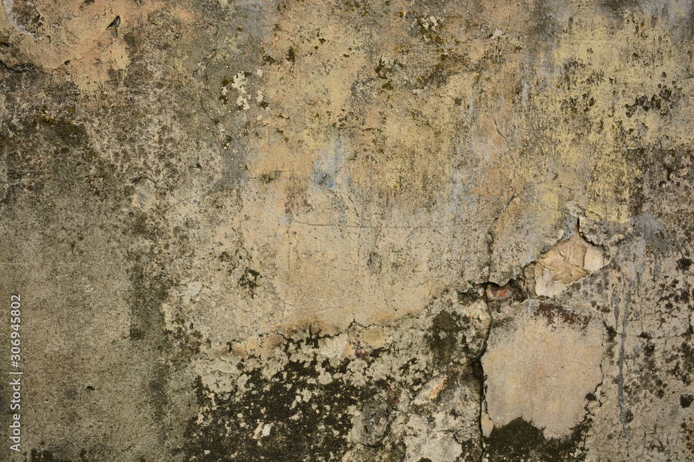 Old concrete wall, seamless texture background photo, ancient