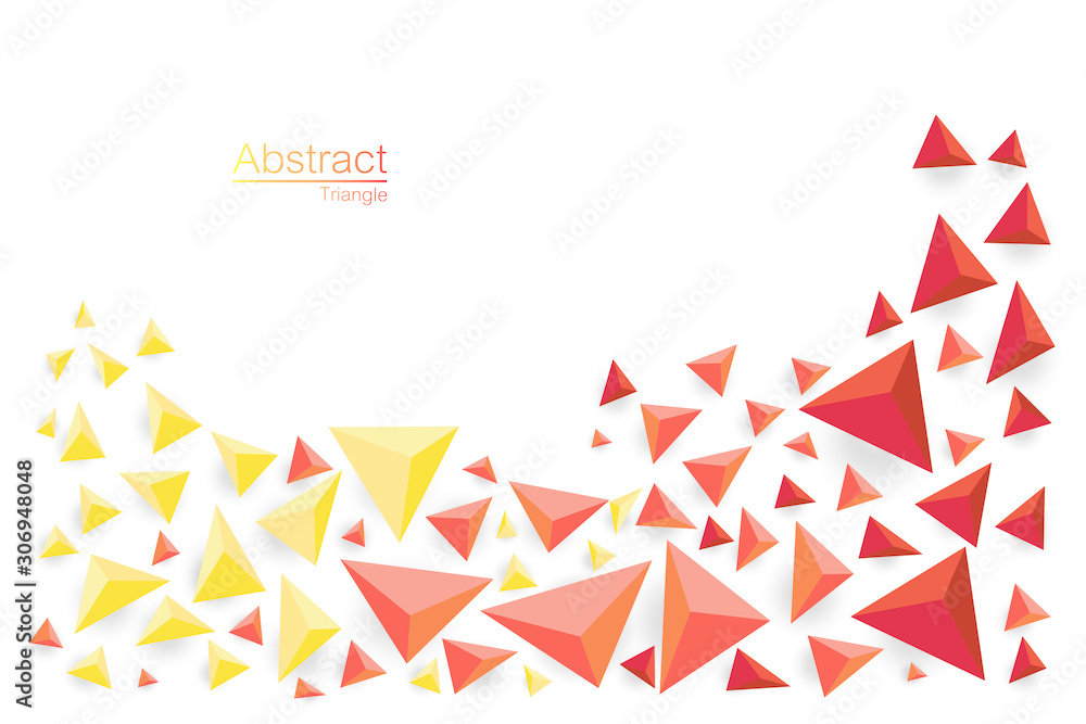 Background with Triangle Pattern