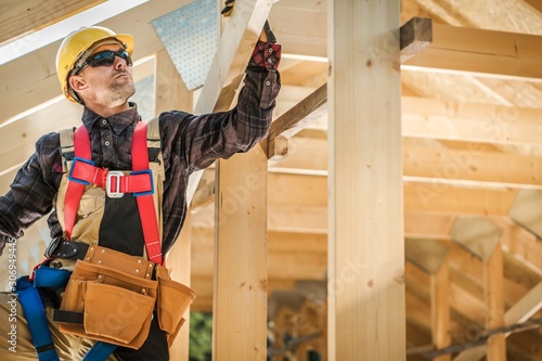 Wood Frame House Building photo