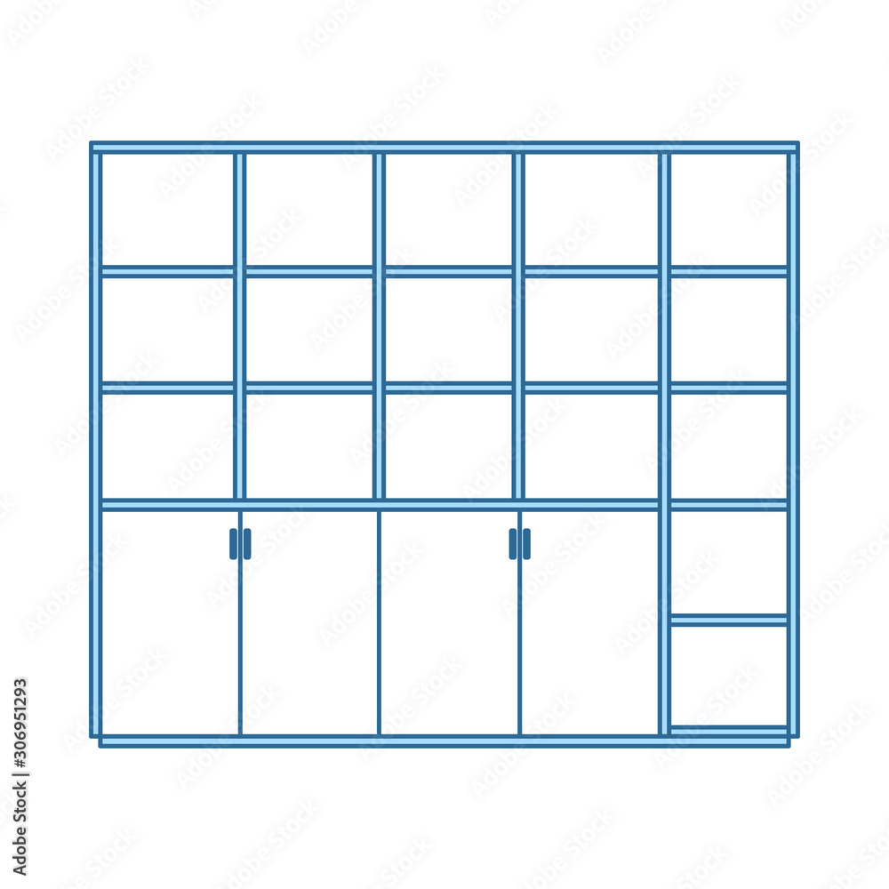 Office Cabinet Icon Office Cabinet Icon