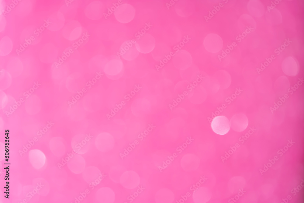 abstract circular pink bokeh background