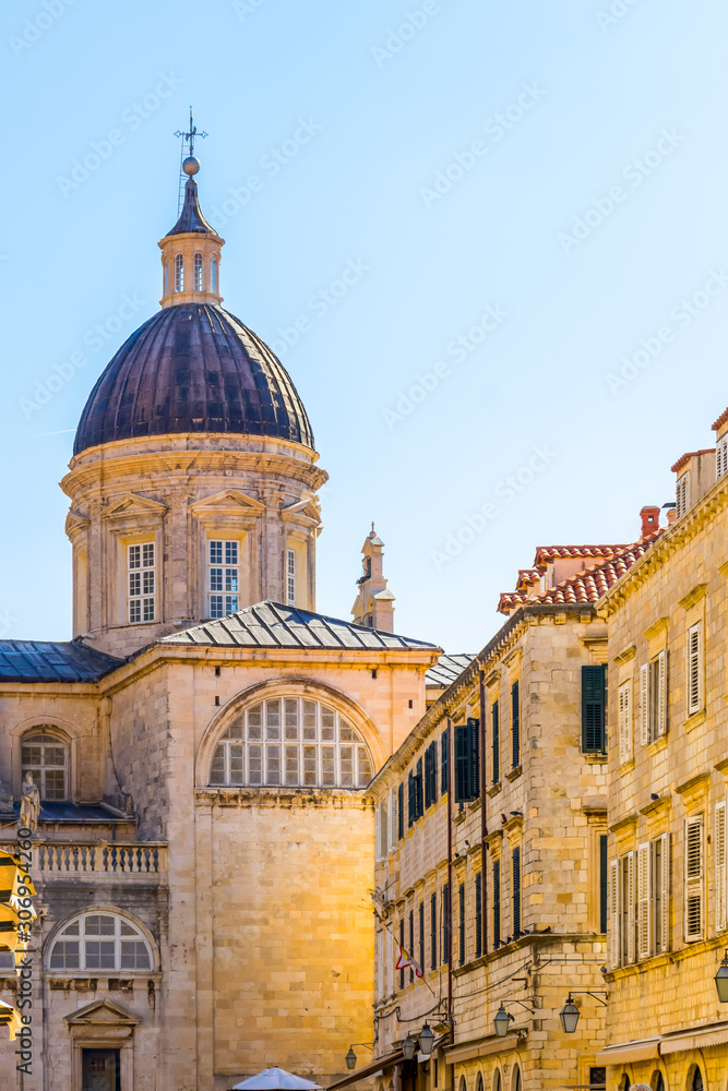 Cathedral of the Assumption of the Blessed Virgin Mary in Dubrovnik, Croatia