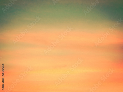 Fototapeta Naklejka Na Ścianę i Meble -  Beautiful sunset sky as nature background.