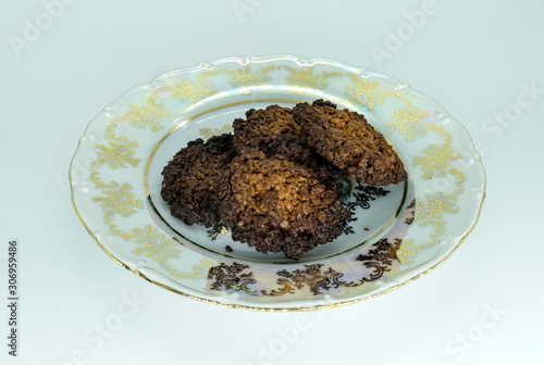 homemade cookies on a plate